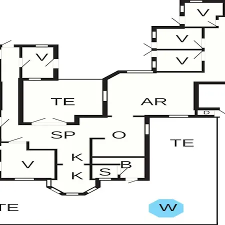 4 Star In Vaeggerlose Vakantiehuis *